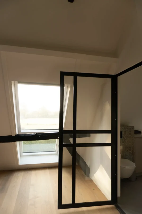 schijndel dubbele spiegel badkamer ensuite stalendeur6
