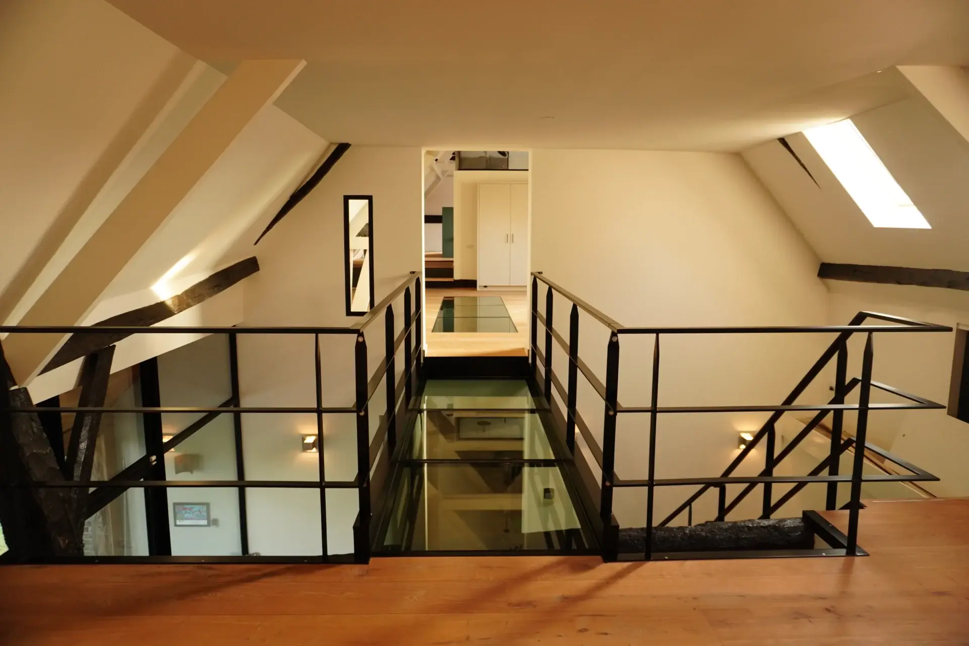 Schijndel boerderij stalentrap loopglas33