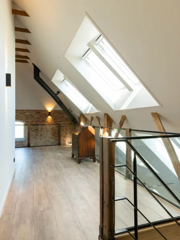 barchem trap vide modern oude boerderij balustrade2