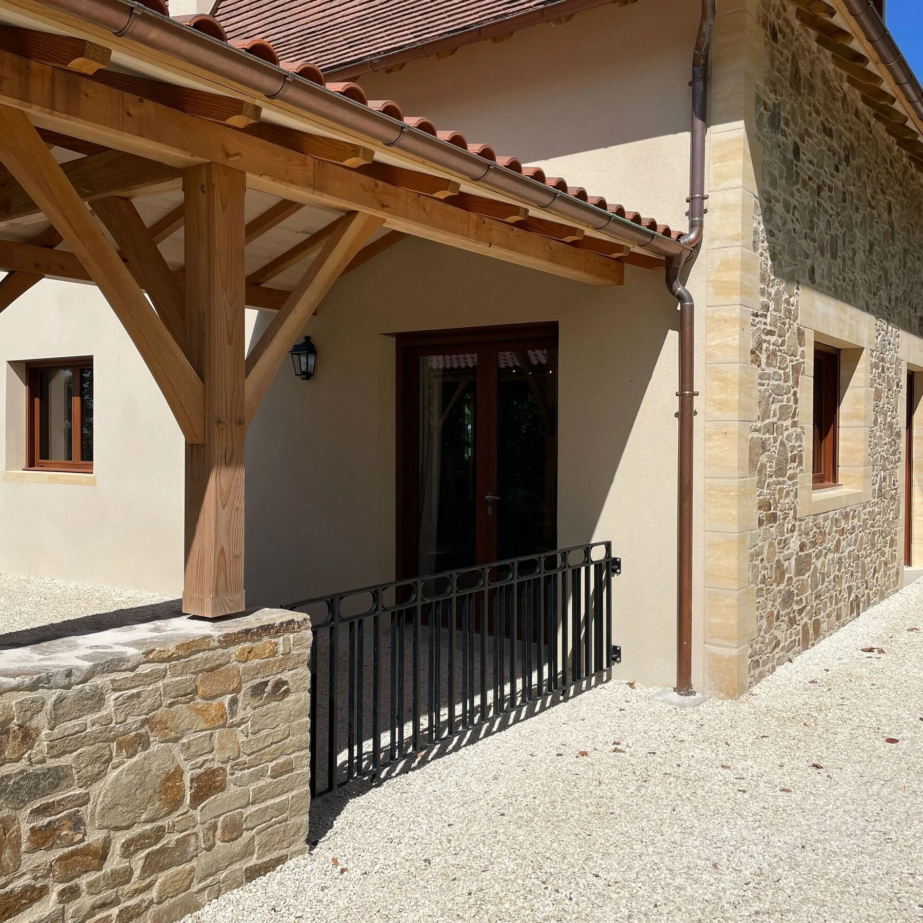 Essendieras wallon dordogne dubbel poort sierhekwerk modern Lasbedrijf Schijndel, Lasbedrijf Veghel, Lasbedrijf ’s Hertogenbosch